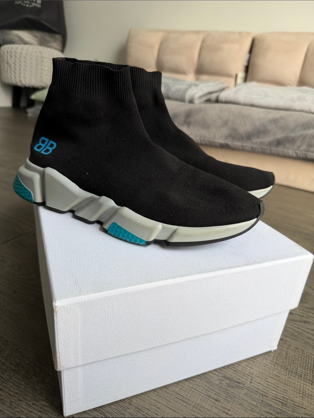 Balenciaga Men’s Black Speed Trainer